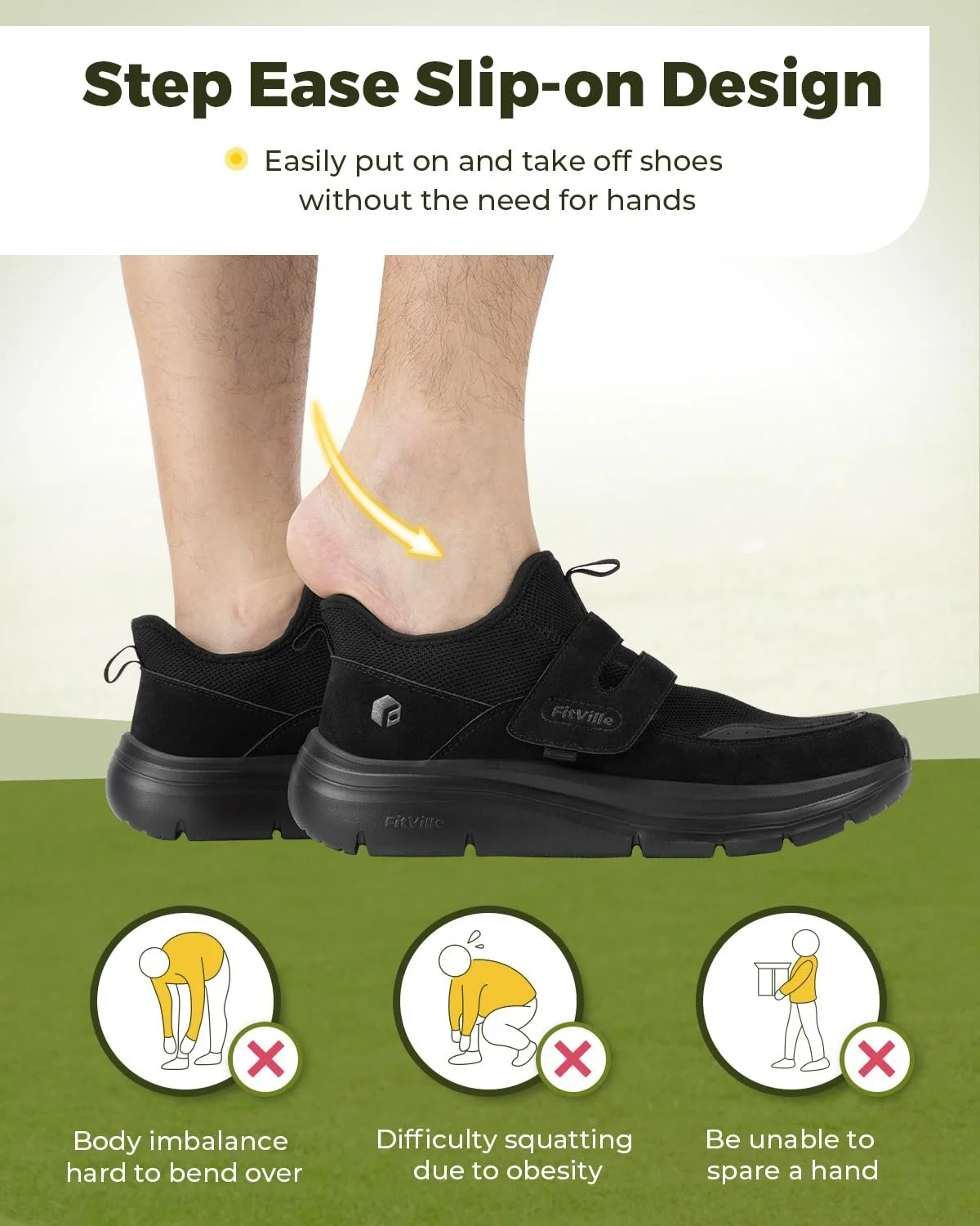 Кросівки FitVille Cloud Wanderer V5, фото №3 Кросівки FitVille Cloud Wanderer V5, фото №3