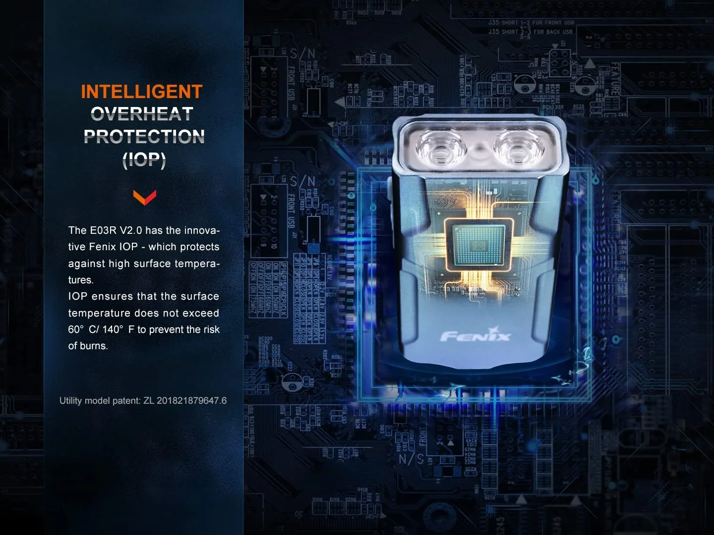 Фонарик на ключи Fenix E03R v2.0 Серый, перезаряжаемый, легкий, 500 люмен, 90 м, до 30 часов, режим красного света, зарядка USB-C, IP66, фото №13