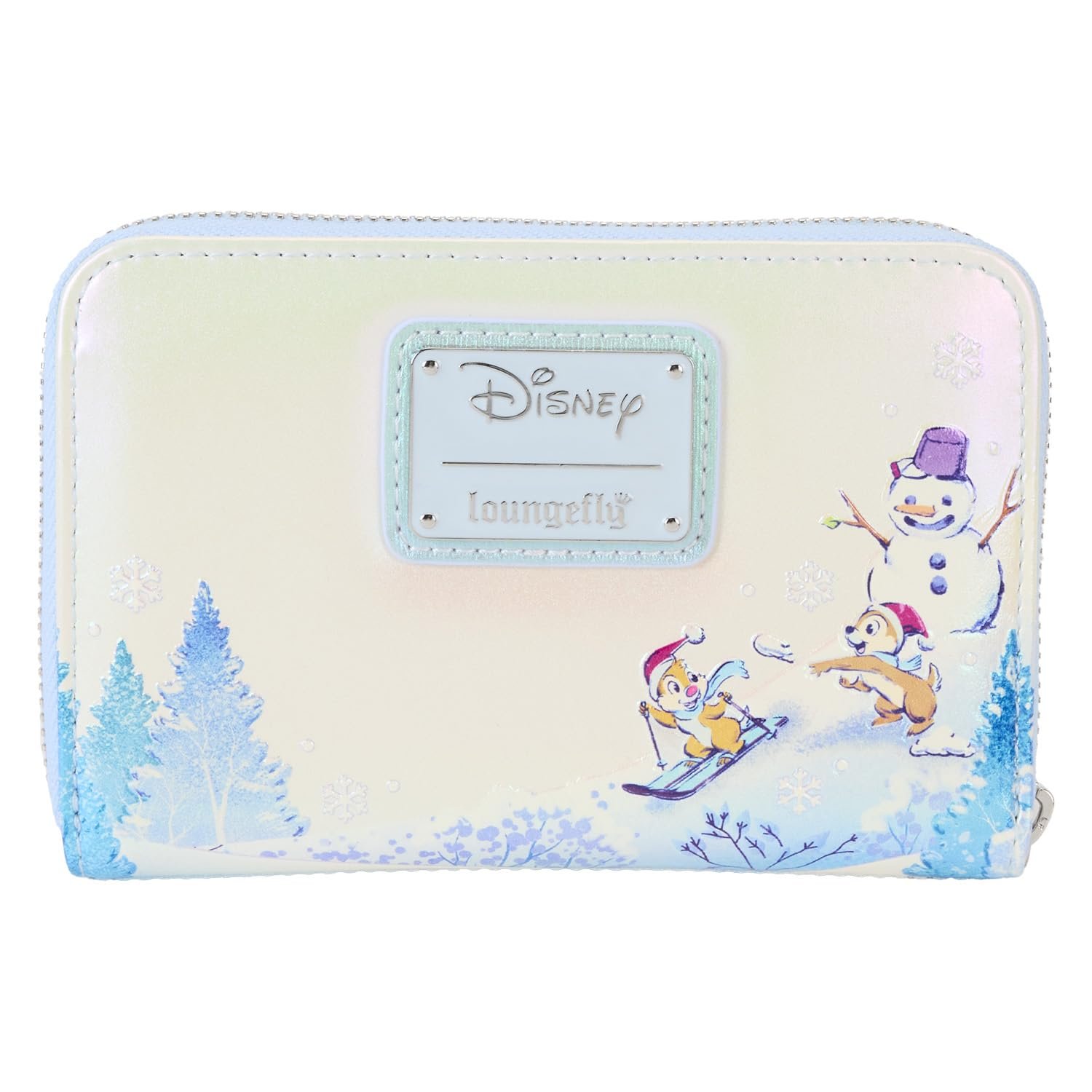 Кошелек Loungefly Disney Mickey and Friends Winter Wonderland Zip Around - Разноцветный, разноцветный, фото №3