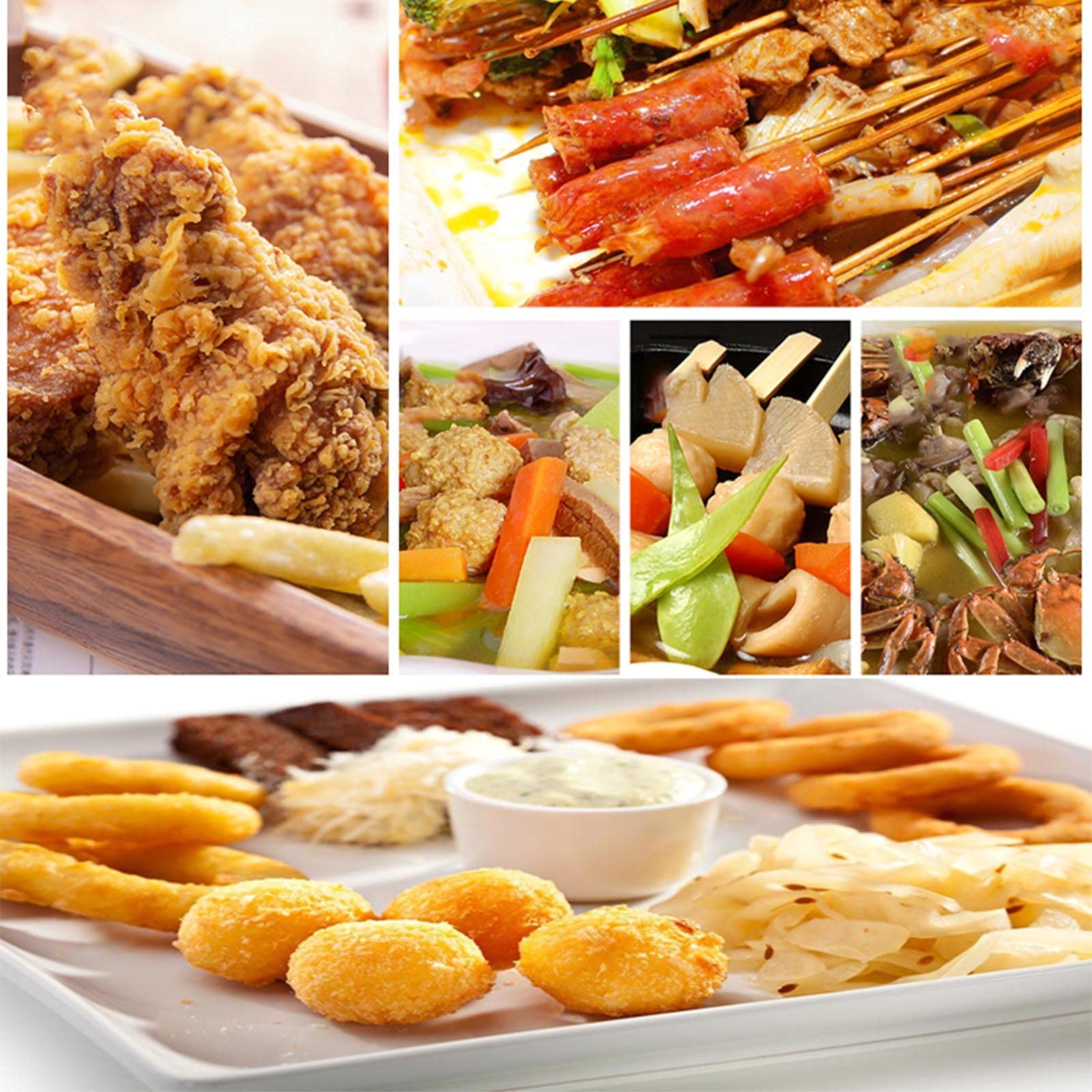 Газовая фритюрница Большая 11L/22L из нержавеющей стали для дома и коммерческого использования Регулируемая мощность Портативная съемная мойка, фото №3 Газовая фритюрница Большая 11L/22L из нержавеющей стали для дома и коммерческого использования Регулируемая мощность Портативная съемная мойка, фото №3