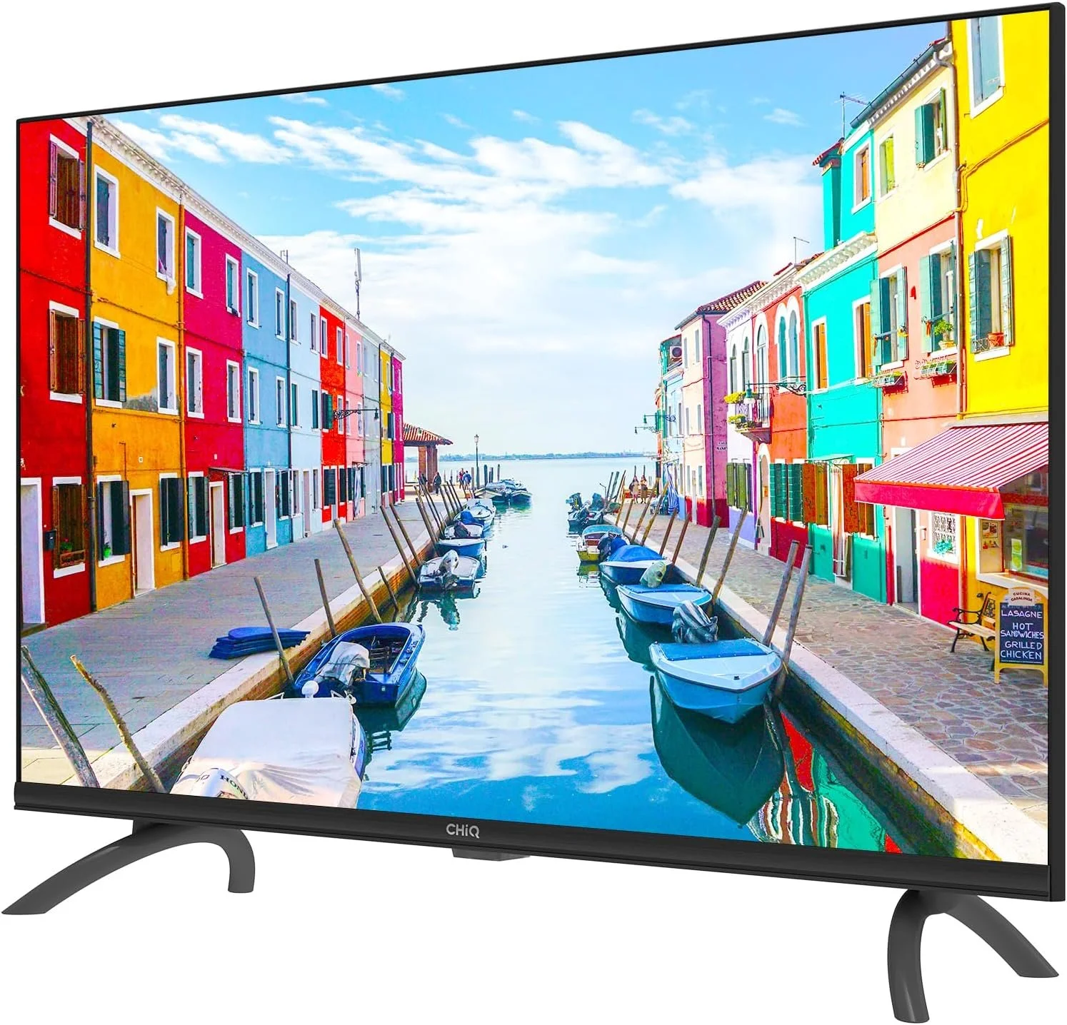 Телевізор 32" CHiQ L32G7L / HD / 60 Гц / LED / Android TV / Wi-Fi / Bluetooth / Т2 / Чорний, фото №4 Телевізор 32" CHiQ L32G7L / HD / 60 Гц / LED / Android TV / Wi-Fi / Bluetooth / Т2 / Чорний, фото №4
