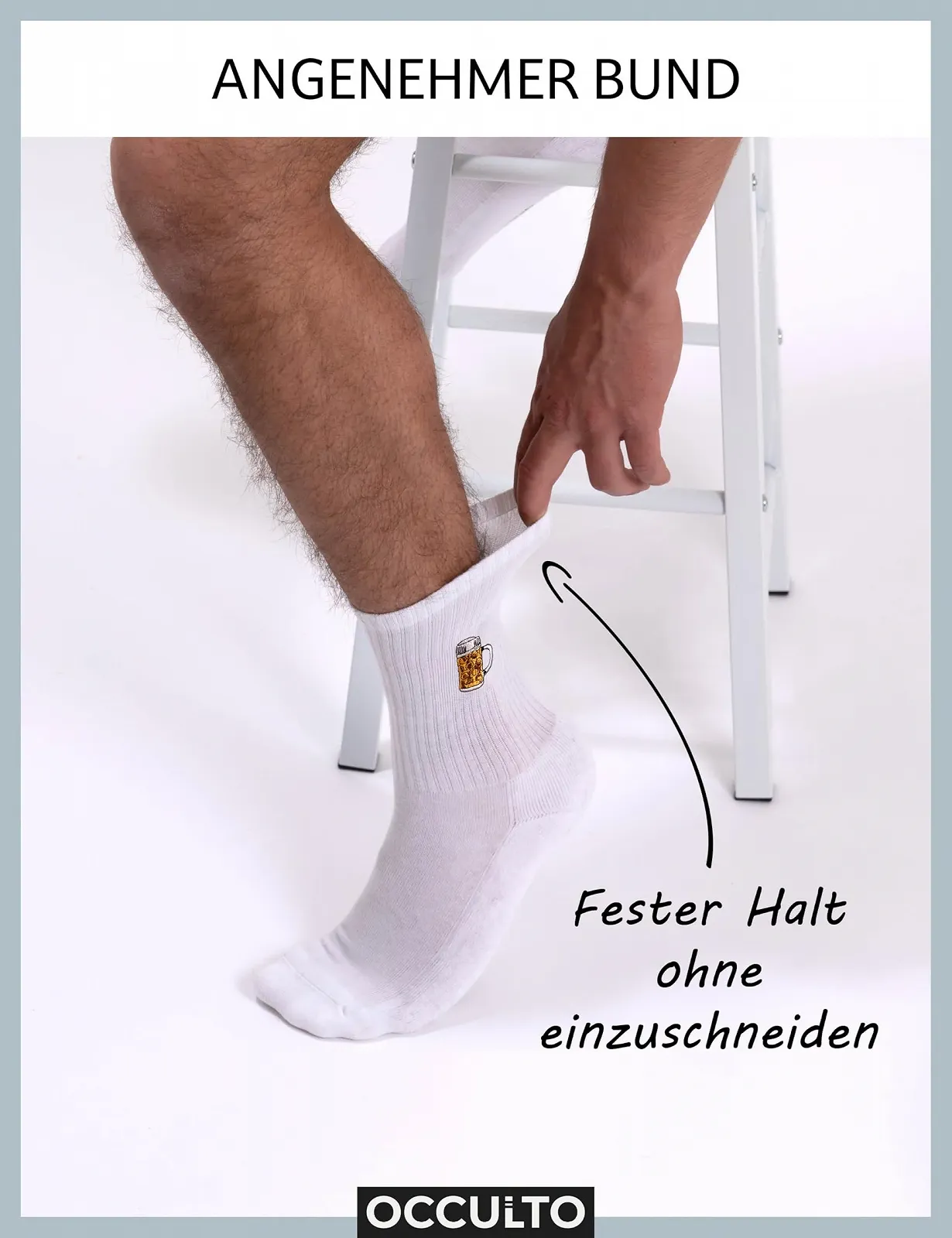 Теннисные носки Occulto Robin, 3 пары, фото №4