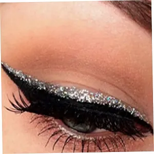 Підводка для очей Glitzer Eyeliner блискучий металевий Рідка водостійка synthetic.ua - Фото 1