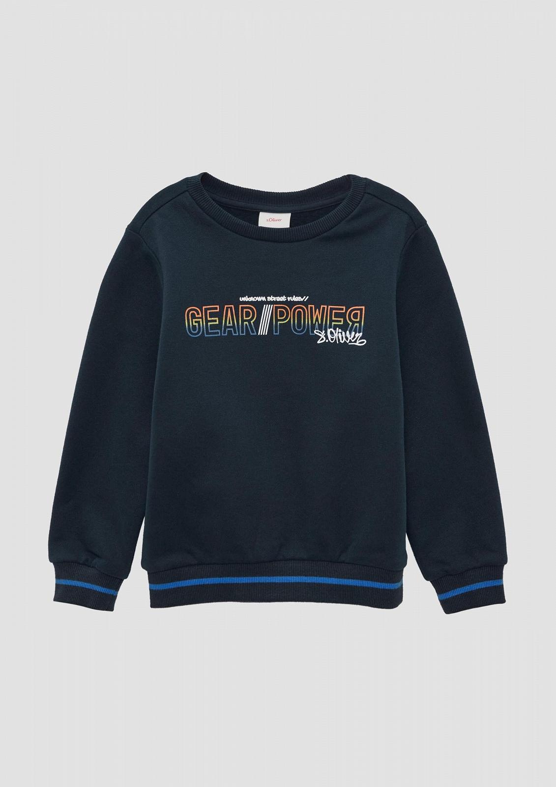 Толстовка s.Oliver для хлопчиків, тепла, з бавовняної суміші (1 шт.), фото №4