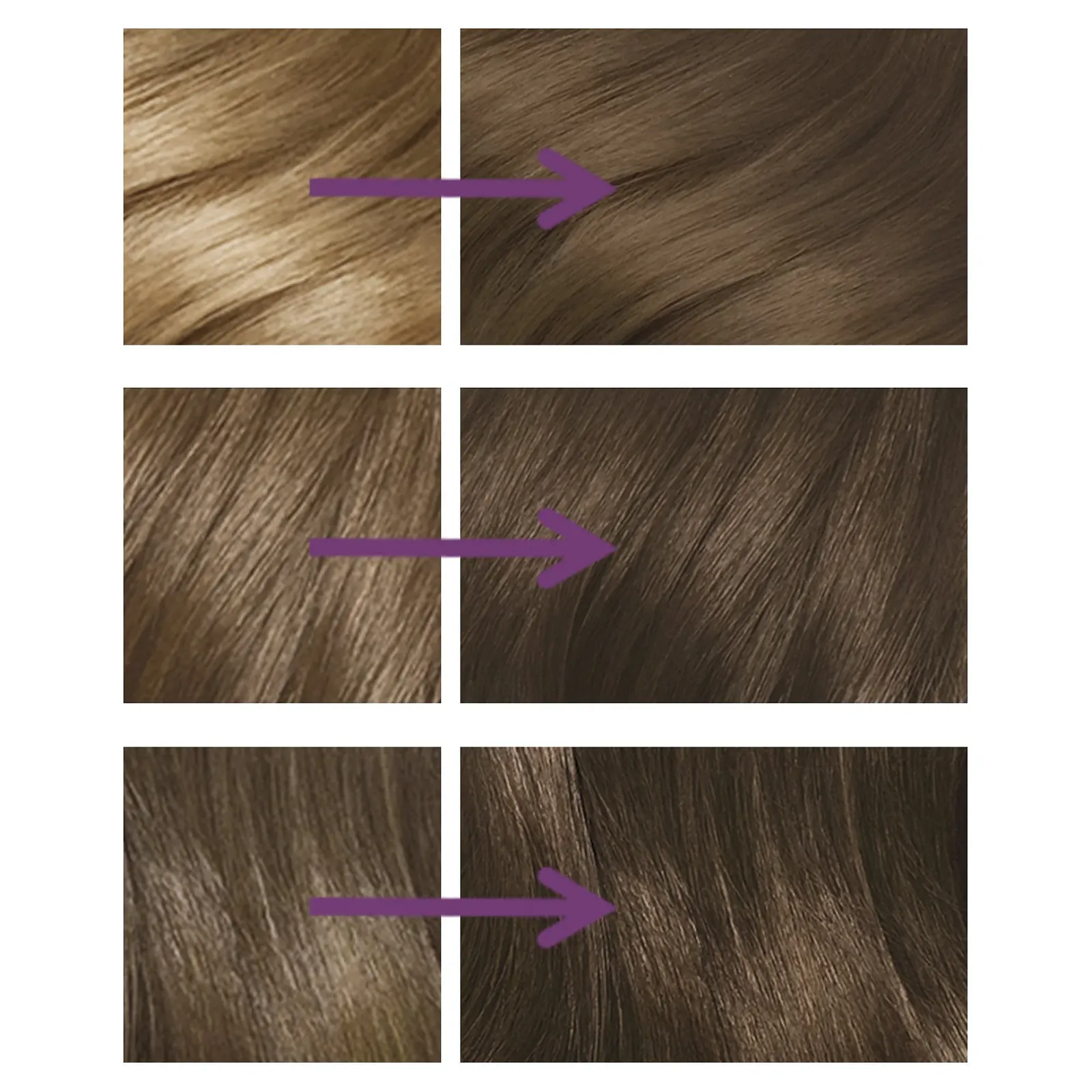 Стійка фарба для волосся Clairol Nice'n Easy 114/6A Натуральний світло-попелястий каштановий, фото №4