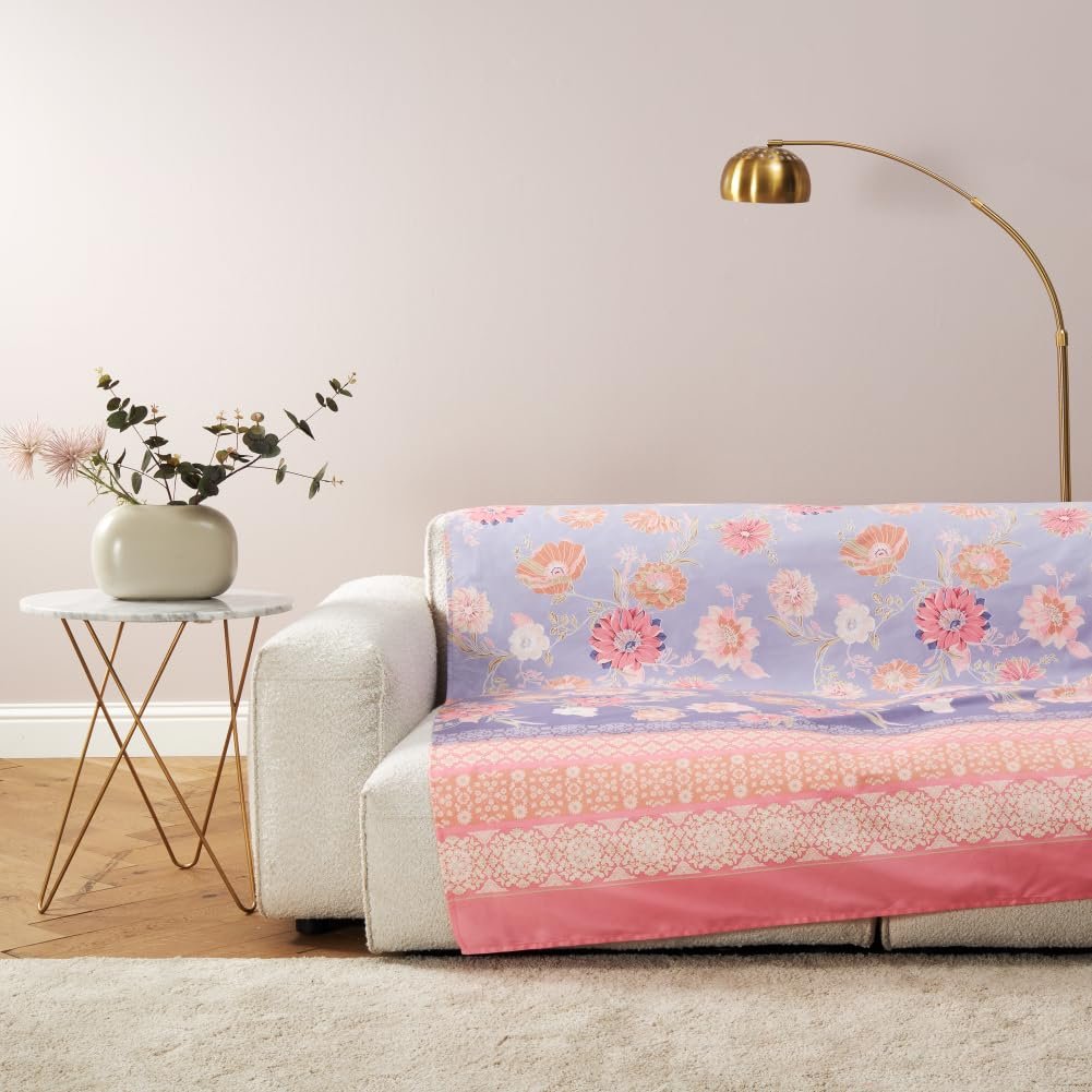 Покривало Bassetti Polillipo 9328397 Бавовна Лаванда 180 x 270 см, фото №2 Покривало Bassetti Polillipo 9328397 Бавовна Лаванда 180 x 270 см, фото №2