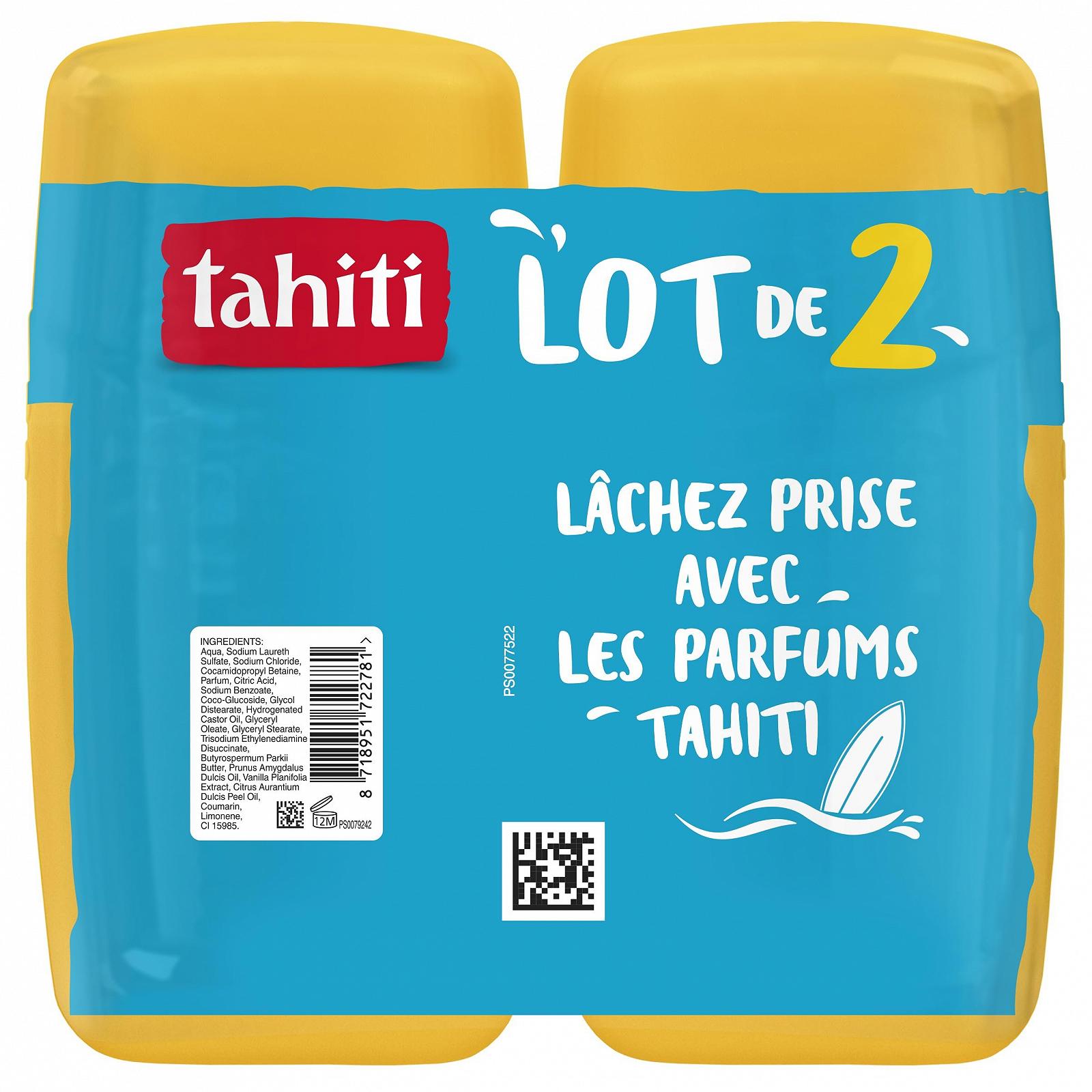 Гель для душа TAHITI Vanilla 2 x 250 мл, фото №2