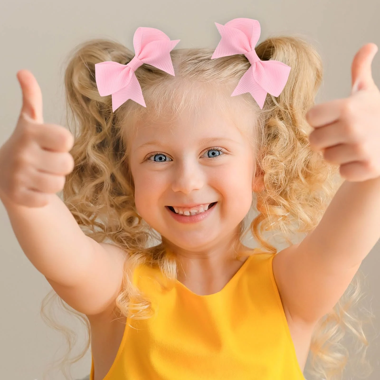 Набір рожевих аксесуарів для волосся (20 шт.): Рожевий, фото №4