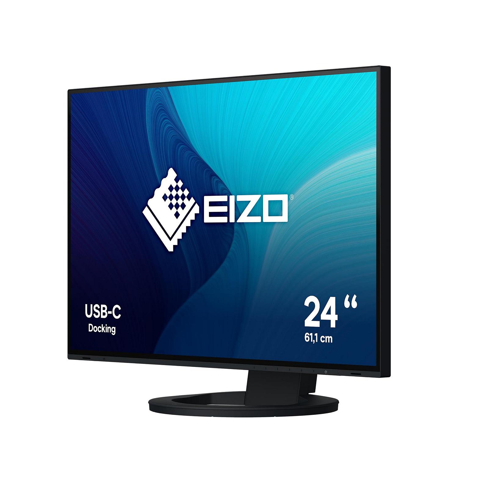 Монітор EIZO FlexScan EV2485-BK 61,1 см (24,1 дюйм) (HDMI, USB 3.1 Hub, USB 3.1 Type C, DisplayPort, час відгуку 5 мс, роздільна здатність 1920 x 1200) чорний, фото №2 Монітор EIZO FlexScan EV2485-BK 61,1 см (24,1 дюйм) (HDMI, USB 3.1 Hub, USB 3.1 Type C, DisplayPort, час відгуку 5 мс, роздільна здатність 1920 x 1200) чорний, фото №2
