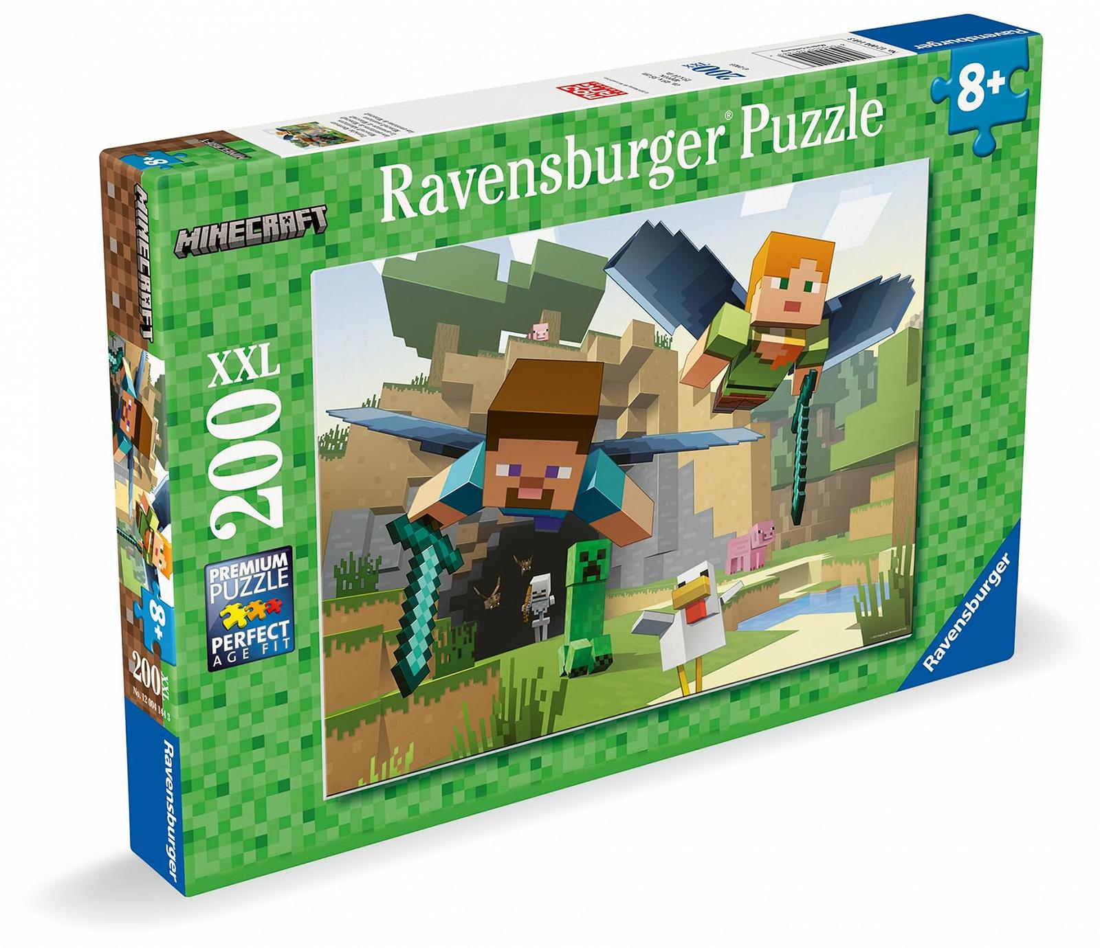 Дитячий пазл Ravensburger Minecraft 12004144 200 деталей XXL, фото №5 Дитячий пазл Ravensburger Minecraft 12004144 200 деталей XXL, фото №5