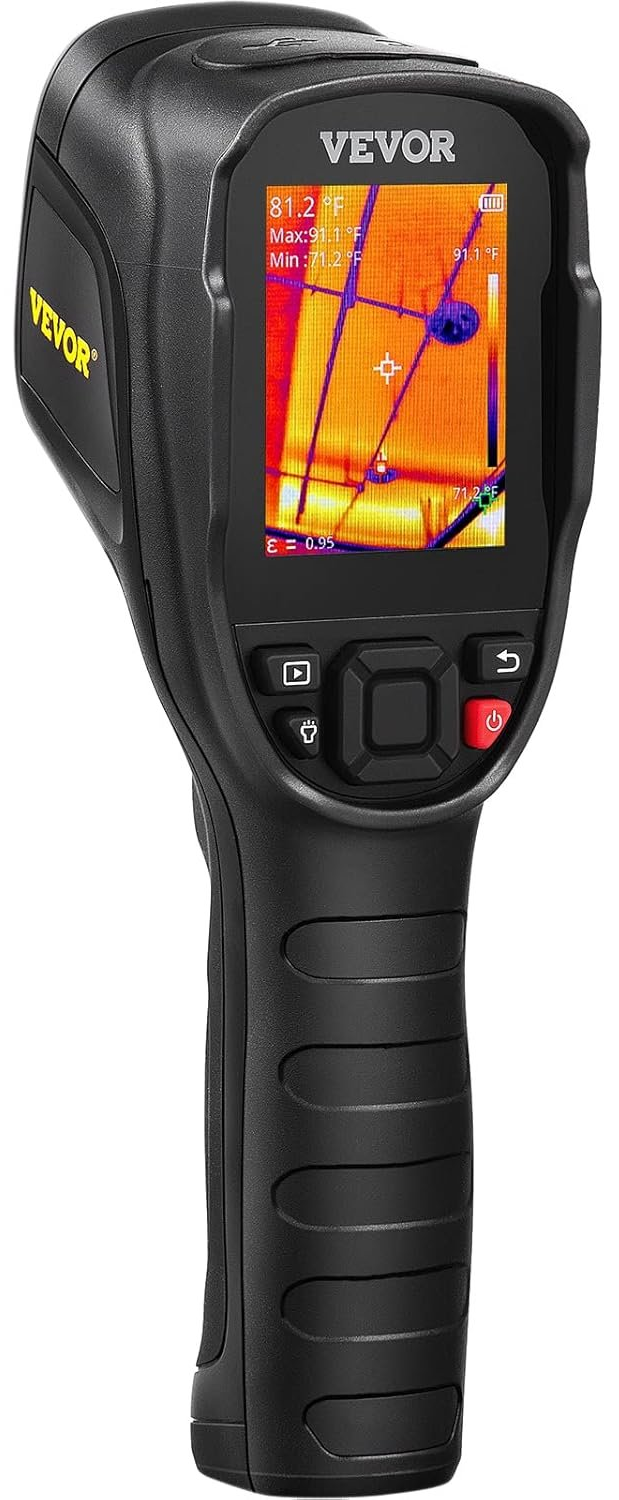 Тепловізійна камера VEVOR SC240N 320 x 240 40mk 25Hz Чорний, фото №1