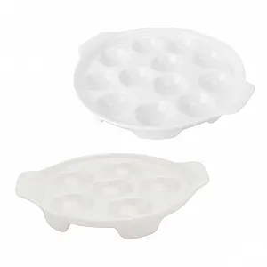 Купити Форма для равликів керамічна з ручками 2 шт. - Фото 1 Форма для равликів керамічна з ручками 2 шт. - Фото 1