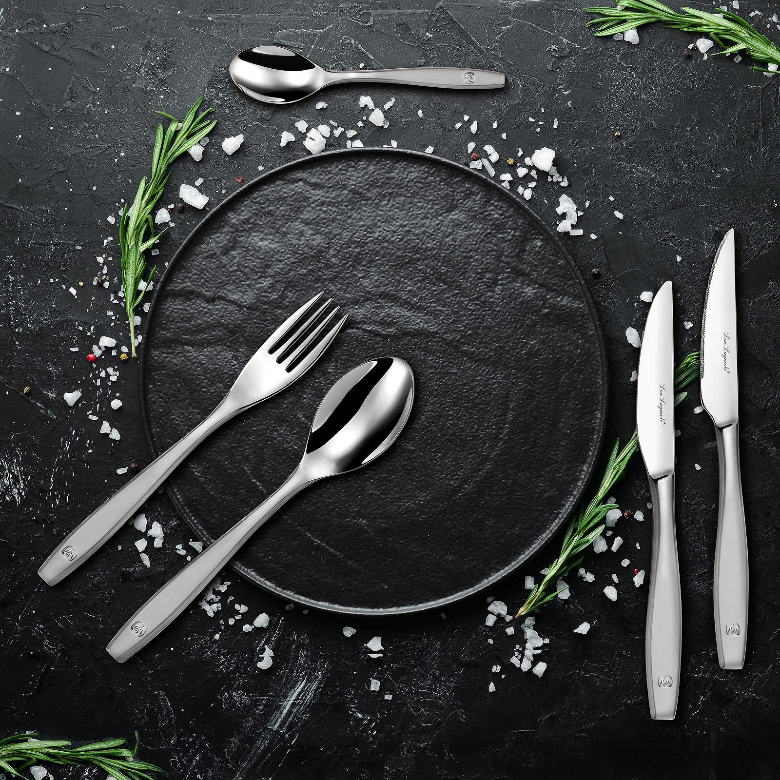 Набір столових приборів на 2 персони Satin Figure, фото №3