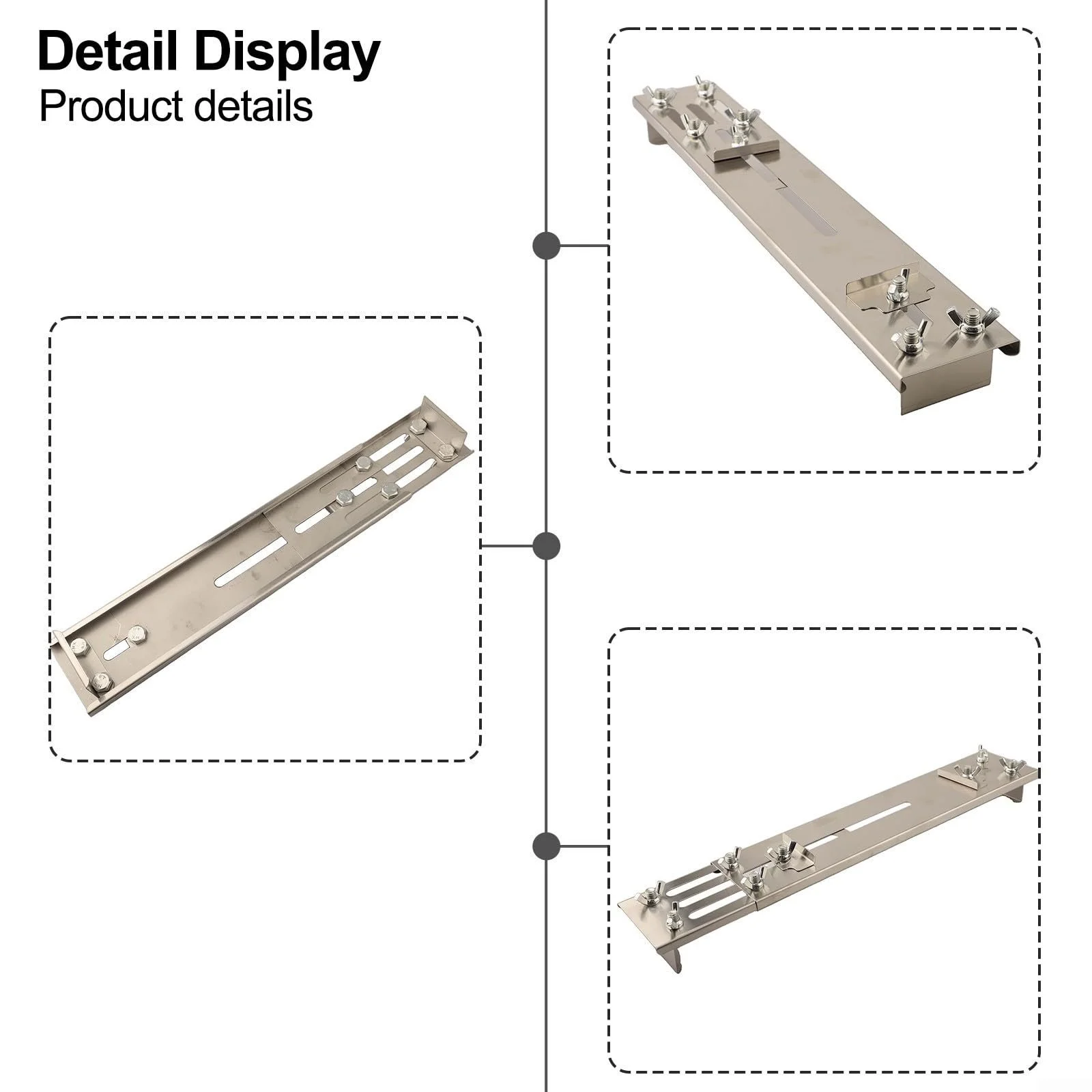 Тримач для точильного каменю Універсальний Регульований Нержавіюча сталь Silver, фото №6 Тримач для точильного каменю Універсальний Регульований Нержавіюча сталь Silver, фото №6