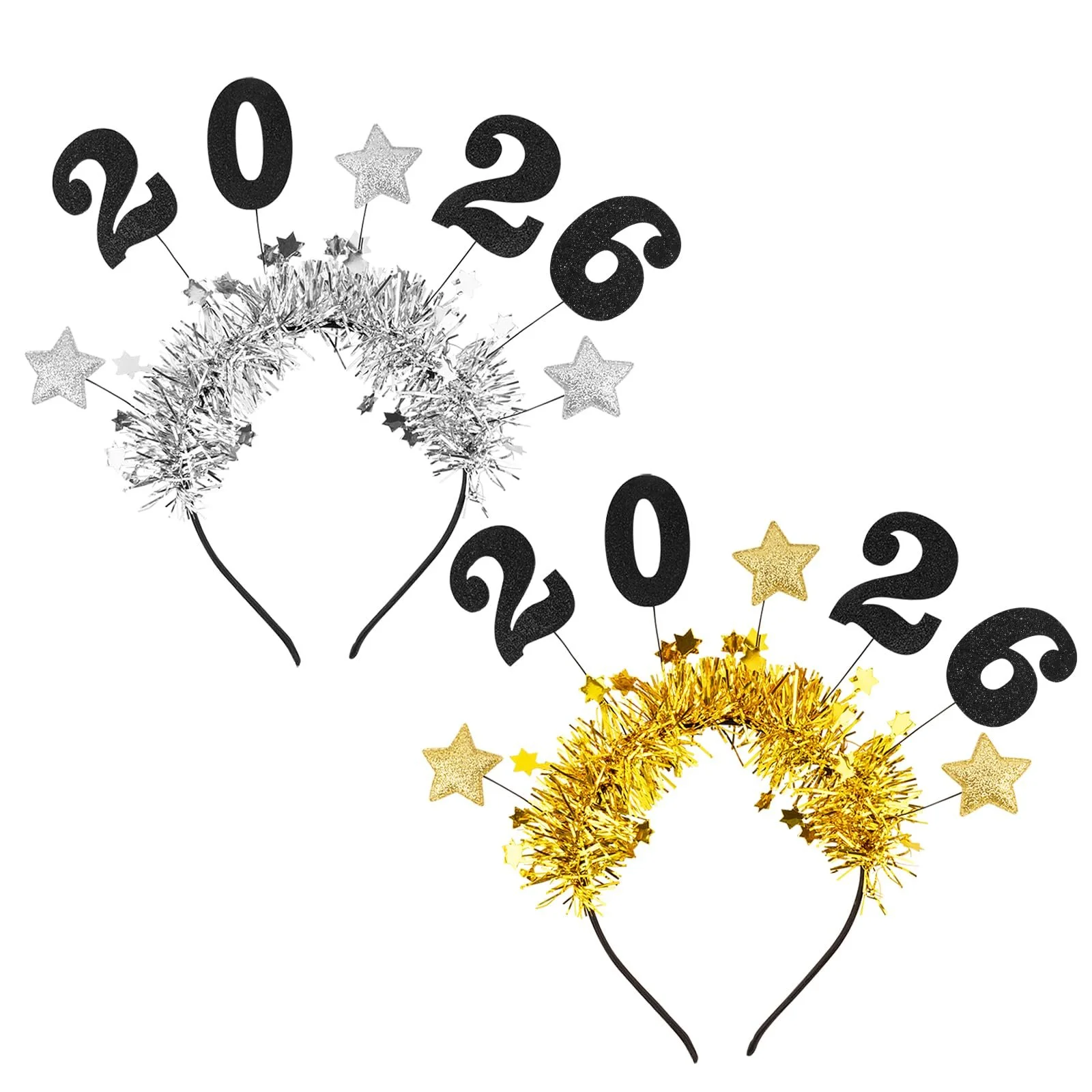 Обруч Новий рік Блискучий, фото №7 Обруч Новий рік Блискучий, фото №7