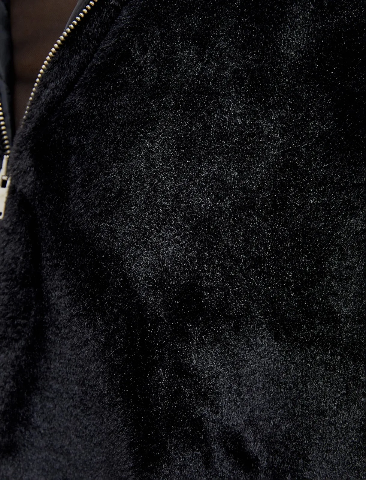 Пальто Teddy Koton Жіноче З капюшоном Довгий рукав Кишеня та блискавка Деталь, фото №7