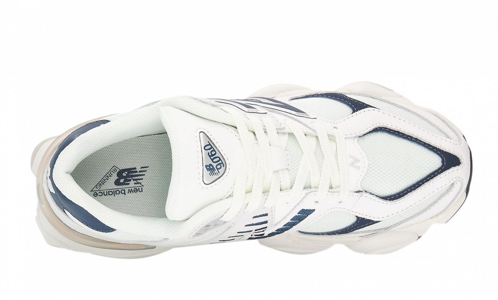 Кроссовки New Balance 060 White Navy, размер 41.5, фото №4