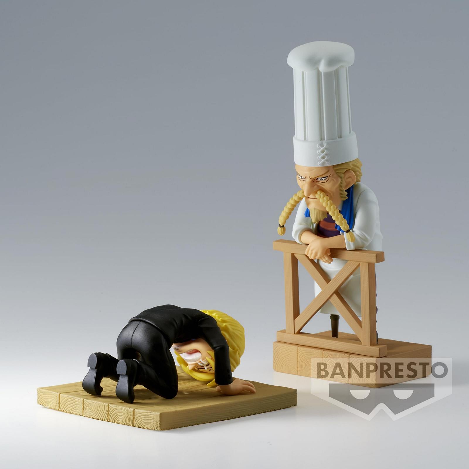 Фігурка Banpresto One Piece Sanji and Zeff 2 8 см, різнокольорова, фото №6