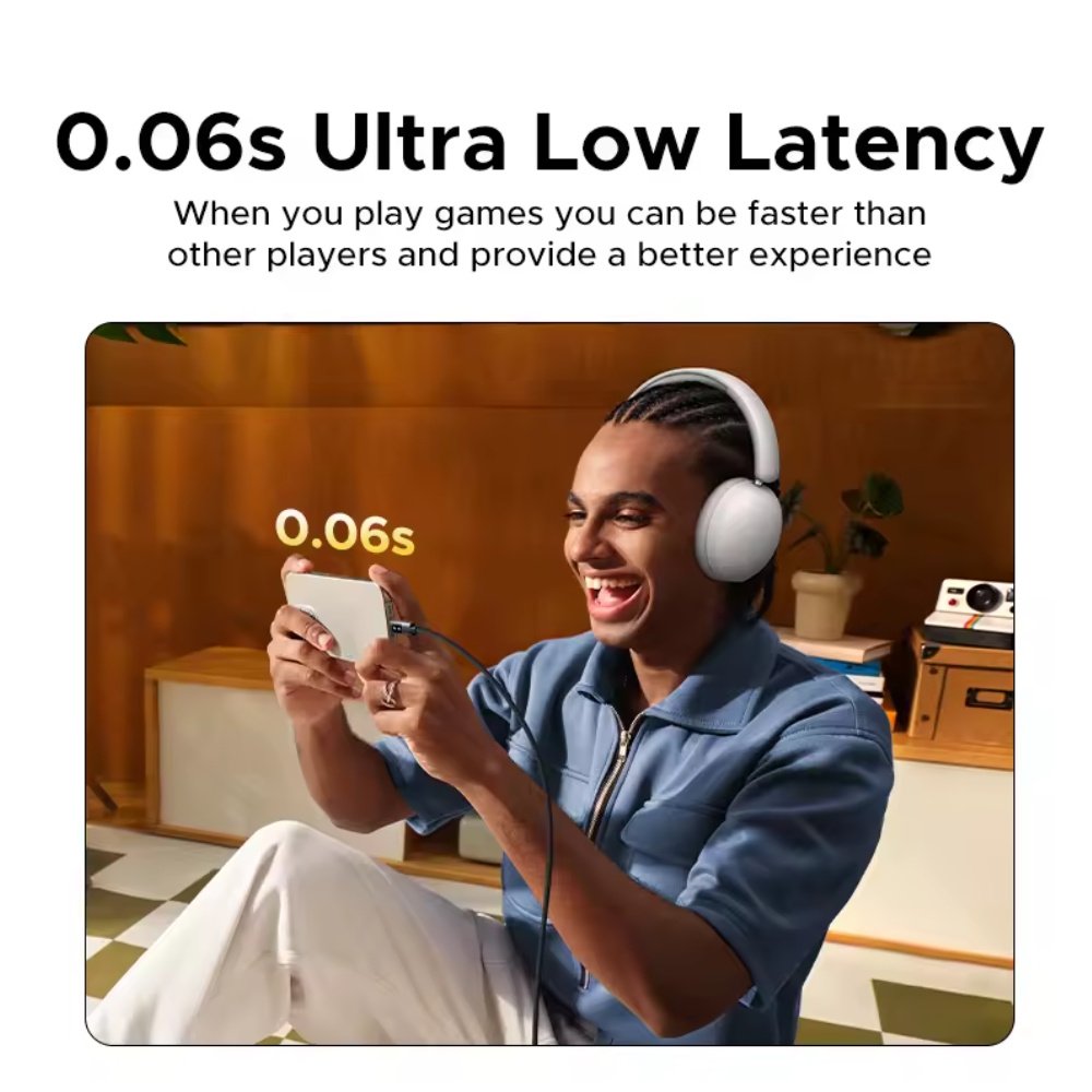 Навушники UGREEN Studio Max2 3xNoice Isolation -35dB BT5.4 80год Multipoint Black, фото №6 Навушники UGREEN Studio Max2 3xNoice Isolation -35dB BT5.4 80год Multipoint Black, фото №6