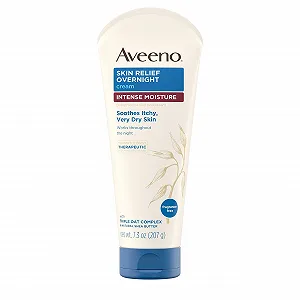 Крем для тела Aveeno Intense Relief Overnight увлажняющий 207 г - Фото 1