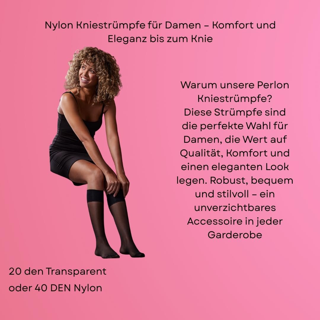 Гольфы Koronowski, 5 пар, 20 ден, прозрачные или 40 ден, нейлоновые, тонкие гольфы до колена, широкий комфортный пояс для женщин, фото №7