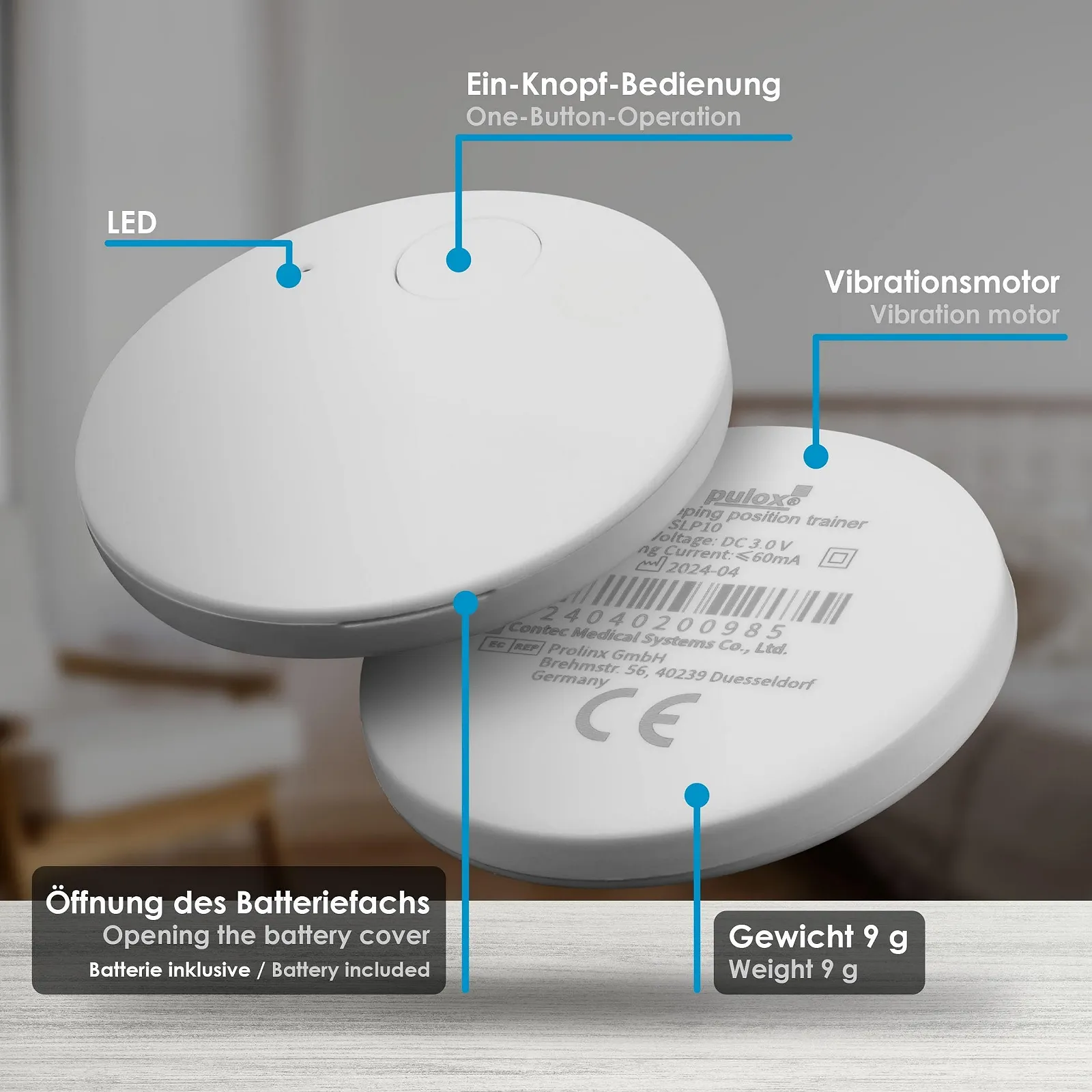Пристрій від хропіння Pulox SLP-10 Електричний, фото №2 Пристрій від хропіння Pulox SLP-10 Електричний, фото №2