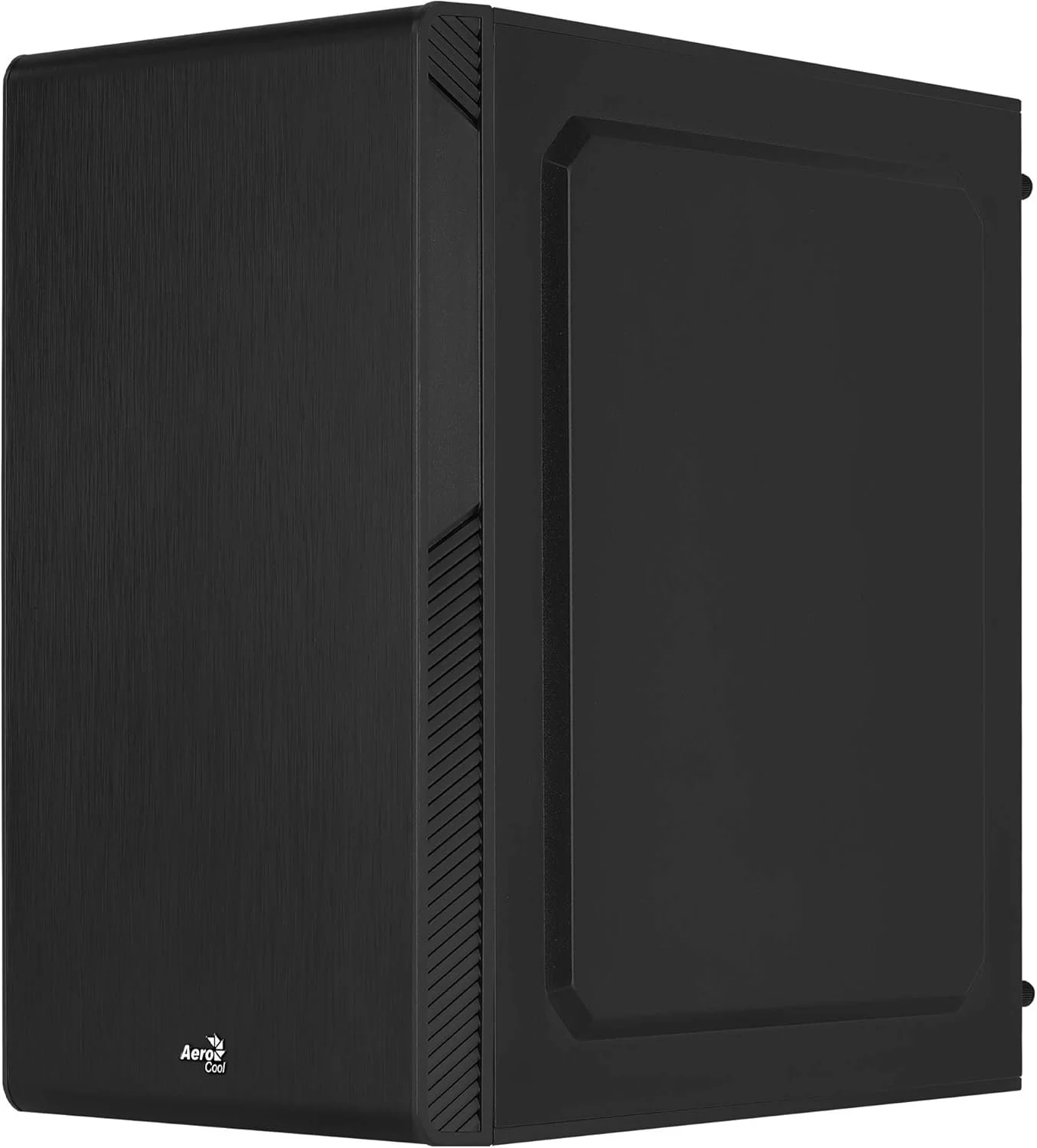 Корпус для ПК AeroCool CS106 Micro ATX матовий алюміній Чорний, фото №2 Корпус для ПК AeroCool CS106 Micro ATX матовий алюміній Чорний, фото №2