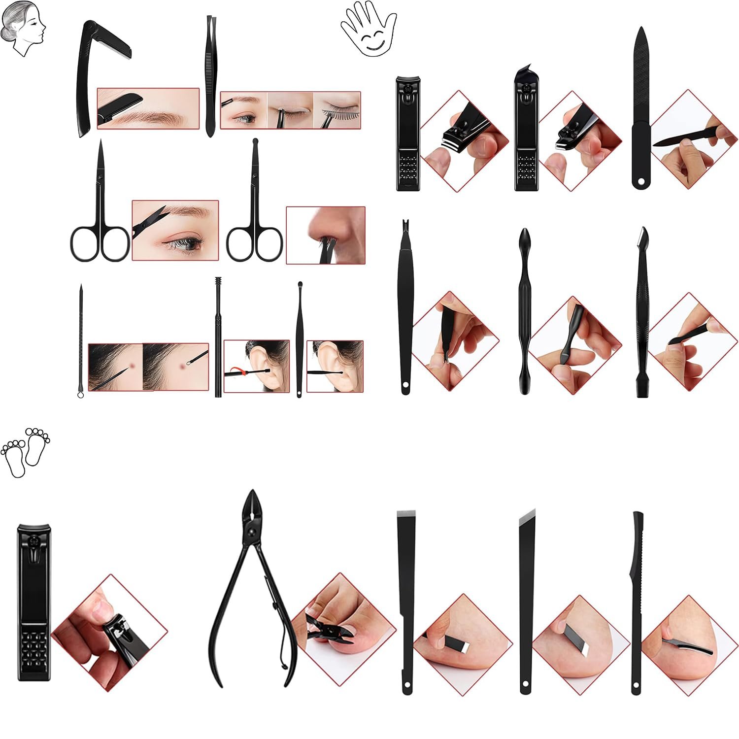 Набір манікюрний 18 шт, фото №3 Набір манікюрний 18 шт, фото №3