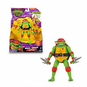Фигурка Ninja Turtles Рафаэль 15 см с оружием и электронными функциями - Фото 1