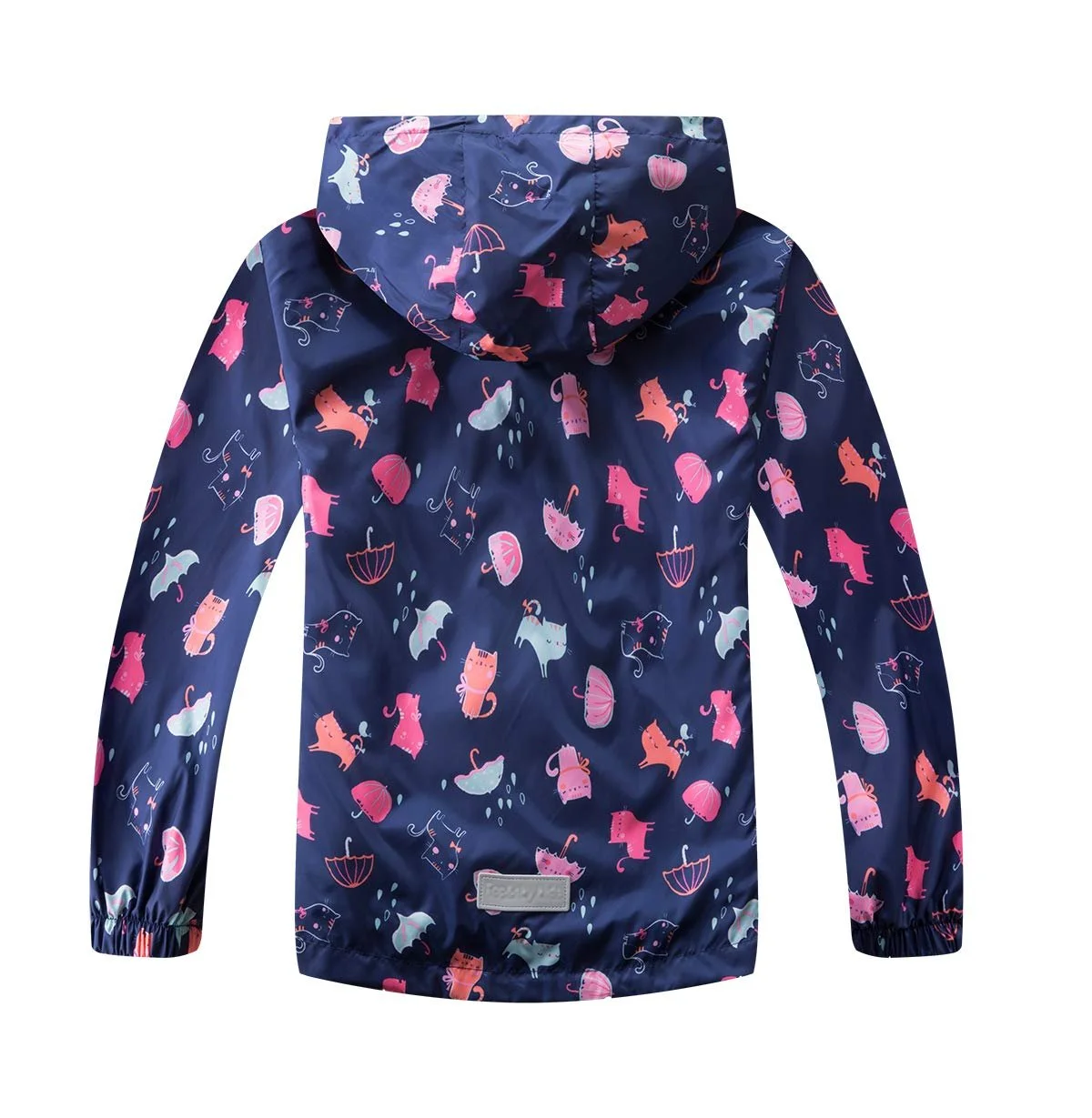 Дощовик для дівчат YoungSoul, вітро- та водонепроникна перехідна куртка, фото №2