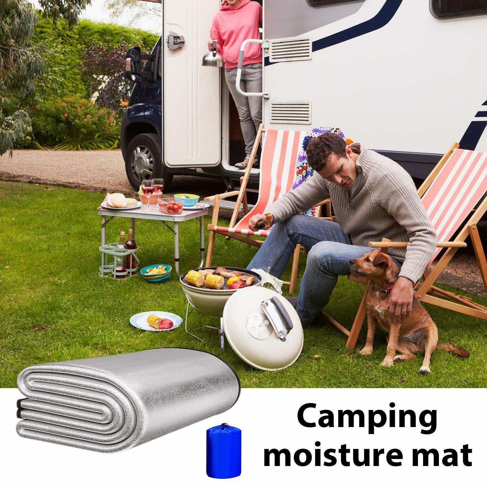 Килим пінний Aluminium Намет Roll 4 типи для кемпінгу ізолюючий складаний, фото №5