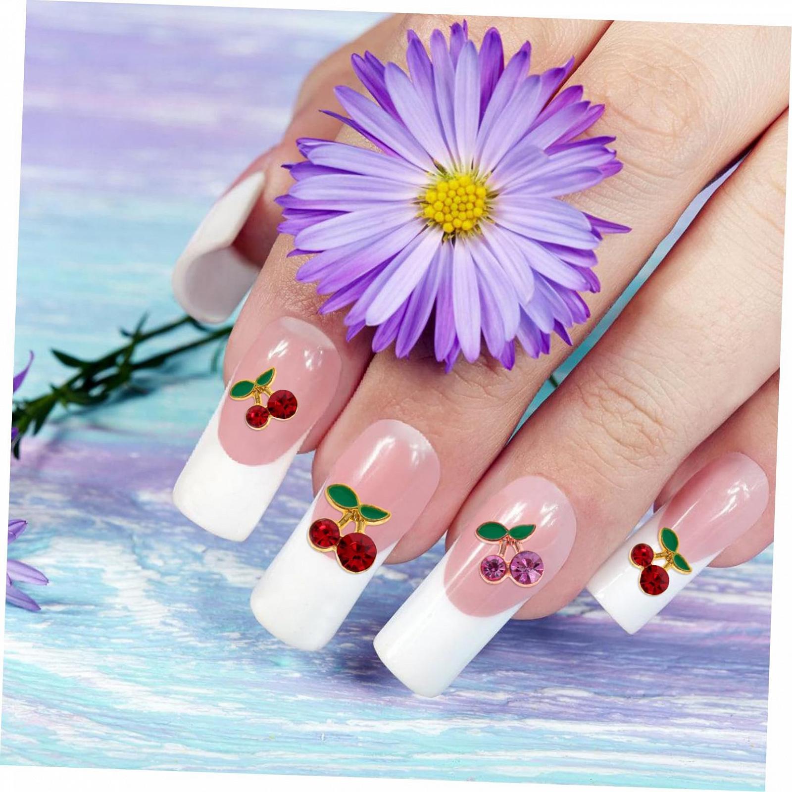 Украшения для ногтей Вишенки FOMIYES 3D для маникюра для женщин, фото №5