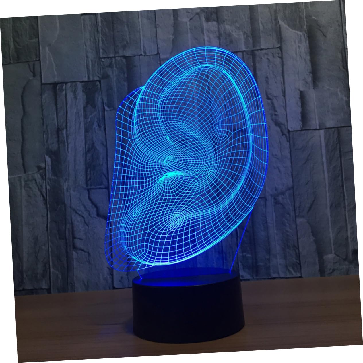 LED лампа DOITOOL ночник декоративный малый стереолампа акриловая 3D, фото №4