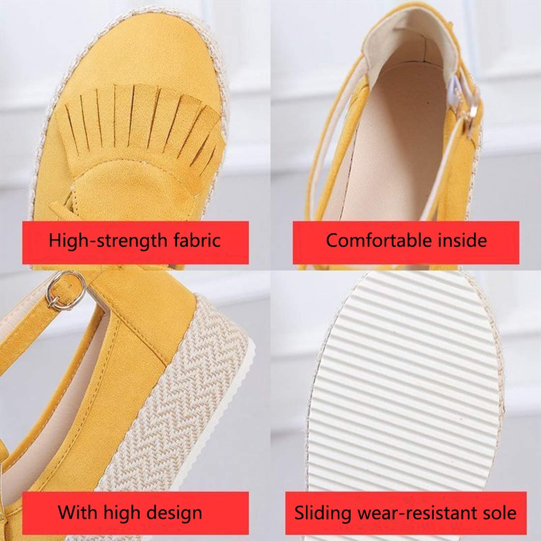 Женские летние сандалии на платформе, фото №5