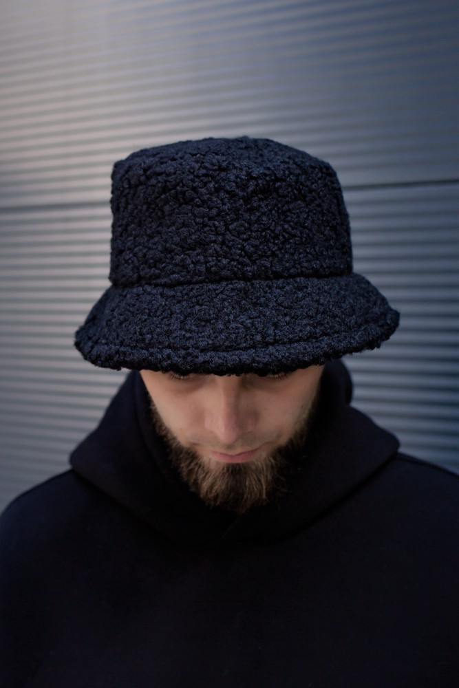 Утеплена Панамка Without Kalush Black, фото №1 Утеплена Панамка Without Kalush Black, фото №1