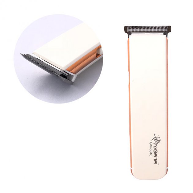 Аккумуляторная машинка для стрижки волос GEMEI GM-6048 триммер розовая, фото №4 Аккумуляторная машинка для стрижки волос GEMEI GM-6048 триммер розовая, фото №4