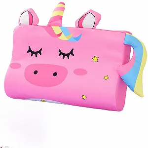 Подушка LUKIUP Schlummerkids Snooze Kids Дышащая Комфорт Пена с эффектом памяти 45 x 27 см (Unicorn) - Фото 1