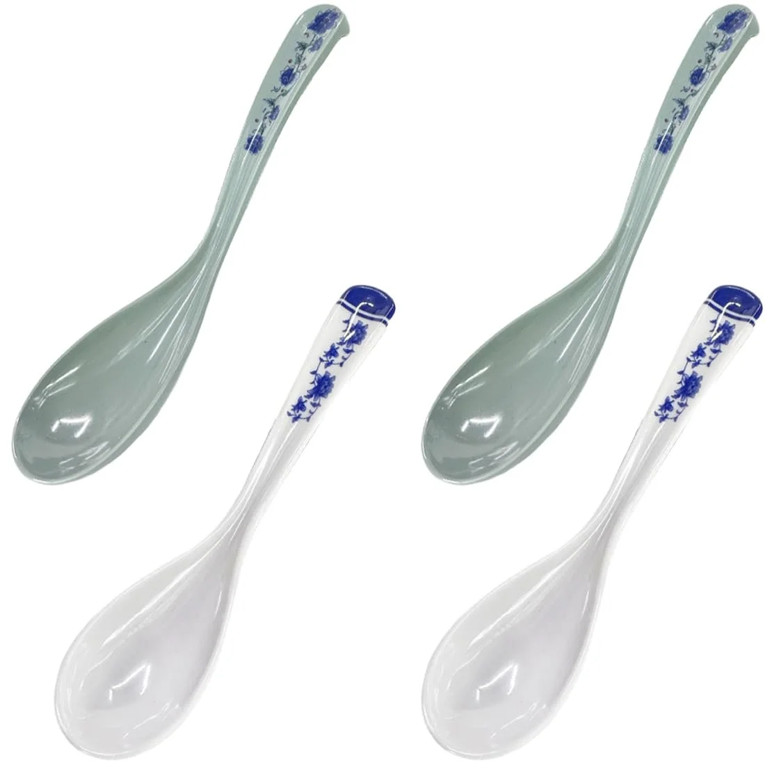 Ложка Пластикова Набір 4 шт. Довга Пластикова Ложка Багаторазова, фото №1 Ложка Пластикова Набір 4 шт. Довга Пластикова Ложка Багаторазова, фото №1