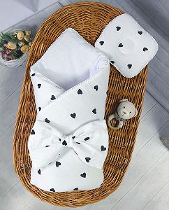 Демисезонный-летний набор для новорожденного, белый synthetic.ua - Фото 1