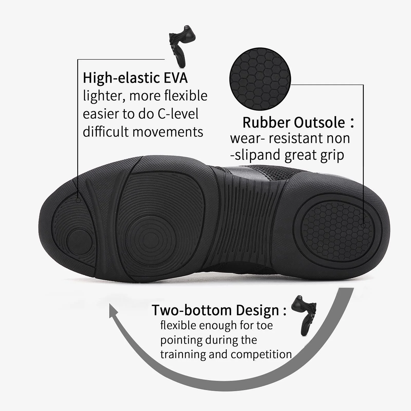 Кросівки Cheerleading для дівчат Cheerleader Dance Trainers Cheer Shoes, фото №6