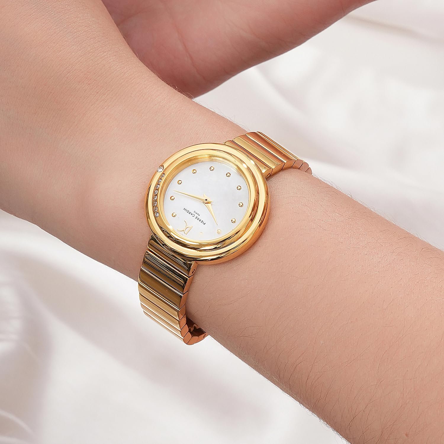 Женские часы Браслет Pierre Cardin Passy Météore CF.1010.MG.2 Золотой, Белый, Разноцветный, фото №7