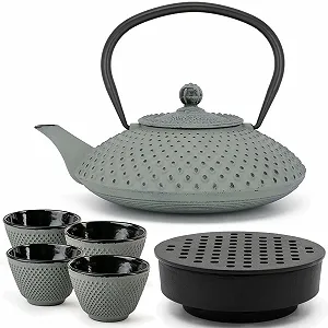 Чайник-заварник Bredemeijer Зелений 1,25 літра Чавунний - Фото 1