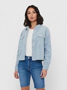 Куртка ONLY ONLMARINA-ENY LIFE L/S CORD JACKET PNT 15222456 Slate Голубой M - Фото 1