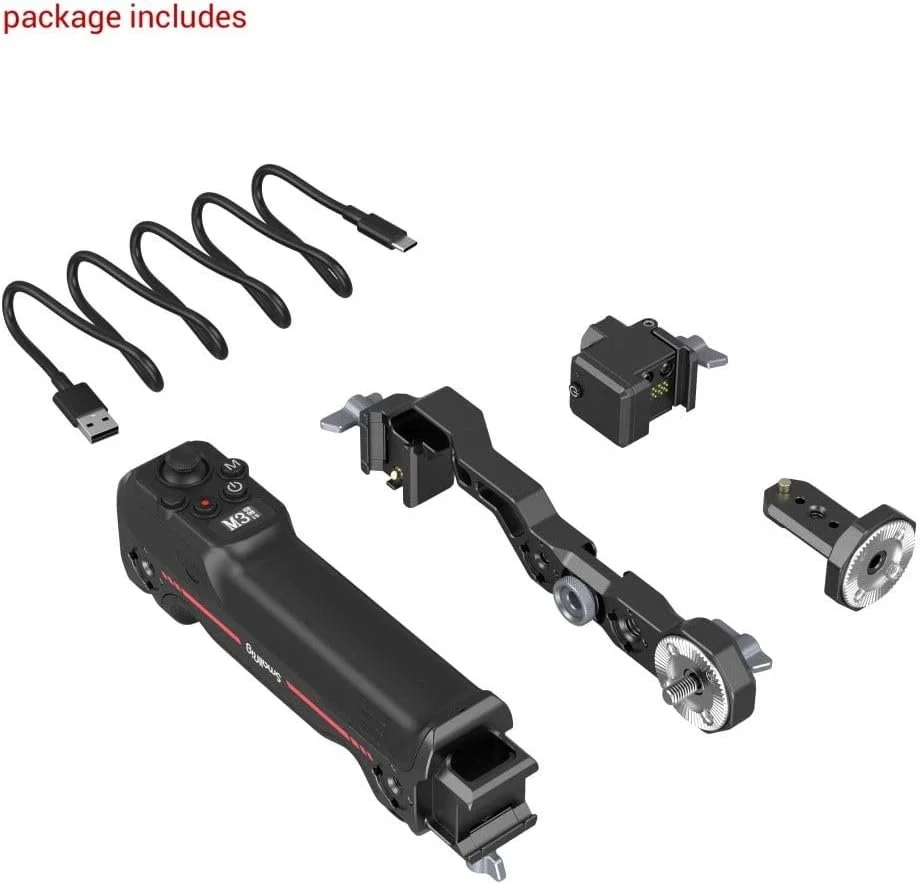 Бездротова ручка керування SMALLRIG для серії DJI RS Чорний, фото №6