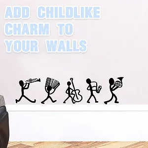 Наклейка на стіну Black Stripe Pattern Чорний смугастий візерунок Чорний synthetic.ua - Фото 1