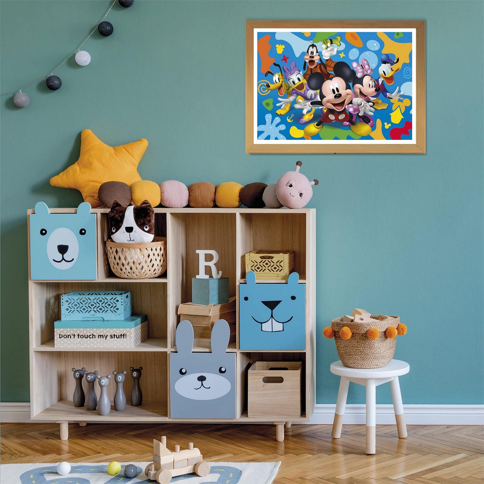 Пазл Clementoni Supercolour Disney Mickey and Friends 25745 104 детали 6+, фото №5