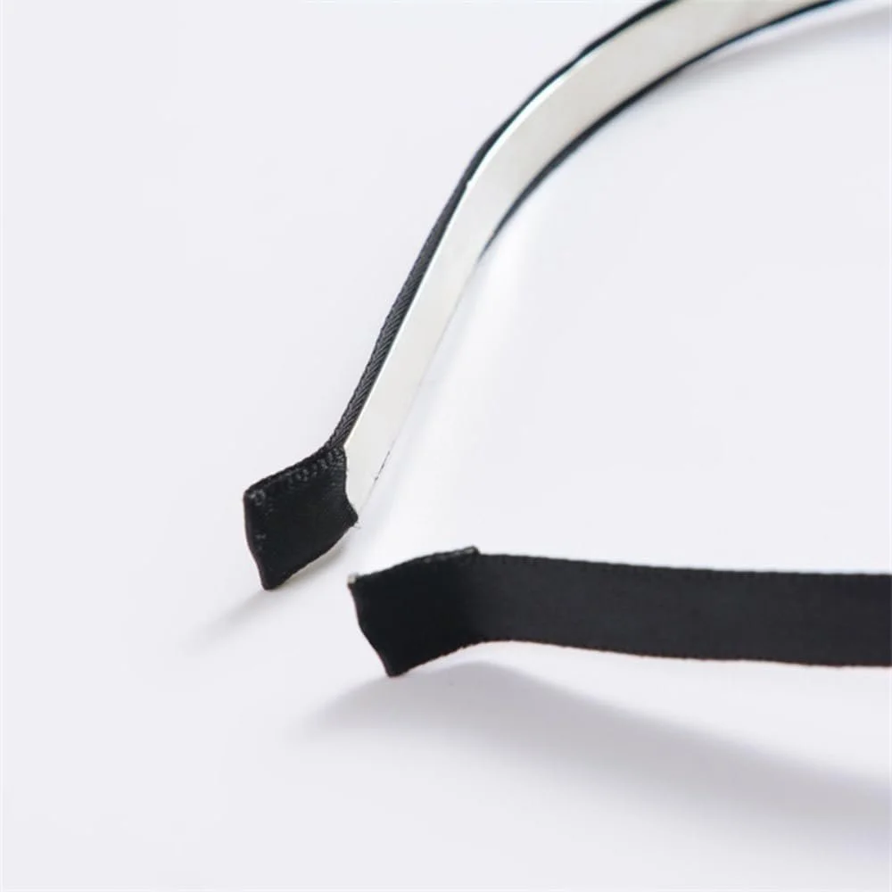 Обруч на голову з великим бантом для жінок, модний аксесуар для волосся Синя, фото №6