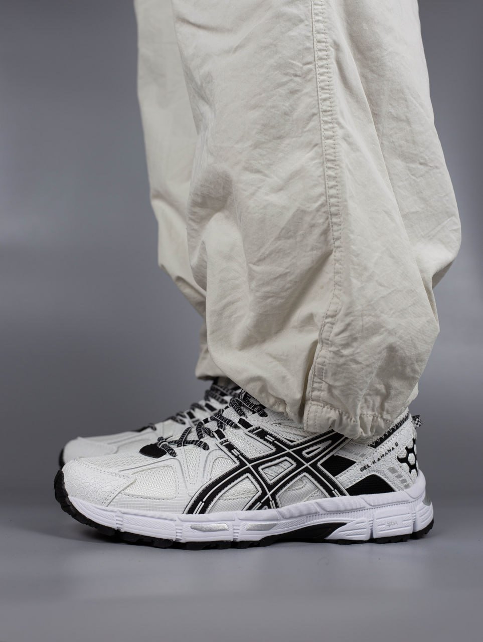Женские кроссовки Asics Gel-Kahana 8 white black, фото №9 Женские кроссовки Asics Gel-Kahana 8 white black, фото №9