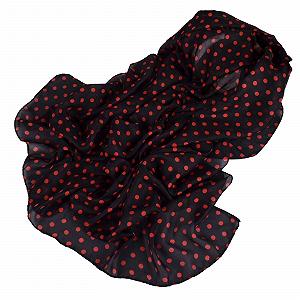 Довгий зимовий шарф Berry Toe, в'язаний, бежевий мусліновий, XL, 180 x 180 см, в смужку - Фото 1