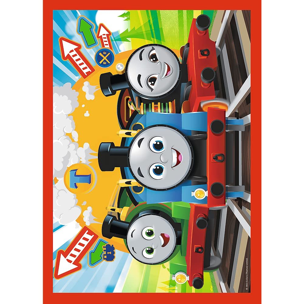 Пазл Trefl Thomas & Friends the Great Tom 3-в-1 від 12 до 24 елементів для дітей від 3 років, фото №8